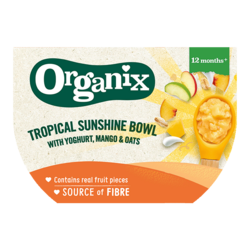 Organix Tropical Sunshine Bowl with mango 120g