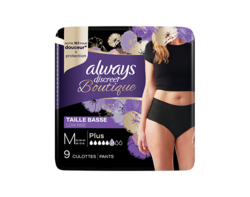 Culotte Boutique Plus Noire M x9 - Taille basse