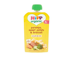 Parsnips, sweet potato & broccoli