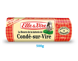 Beurre demi-sel 500g