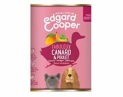 Canard & Poulet, bananes, mangues, pois