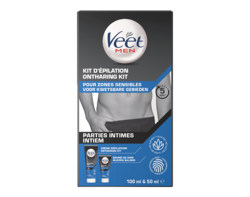 Crème Dépilatoire Homme Parties Intimes 150ml