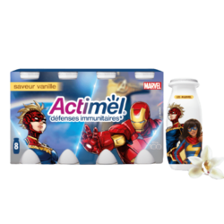 Actimel Saveur Vanille x8