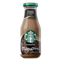 Bouteille en verre Frappuccino Cookies and Cream 250ml