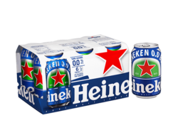 Heineken 0.0 Bière Blonde Sans Alcool 6x33cl 0.0°