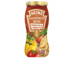 Sauce poivrons grillés et fromage