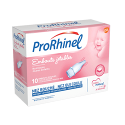 PRORHINEL Embouts jetables souples x 10