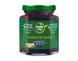 Confiture Pure Via Myrtille 300g