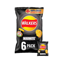 Walkers Marmite Crisps 6X25g