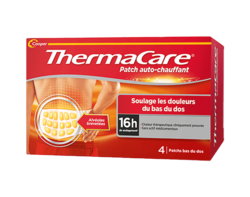 Patchs Auto-chauffants Dos x4