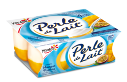 Perle de Lait Sur Lit Mangue Passion x4
