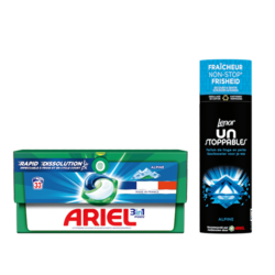 ARIEL ALPINE et  LENOR UNSTOPPABLES ALPINE