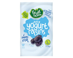 Juicy Yogurt Raisins 6x25g