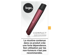 E-cigarette sans pod Rose (1 ecig)