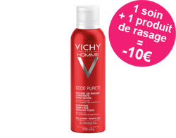 Mousse de Rasage Purifiante Sans Savon