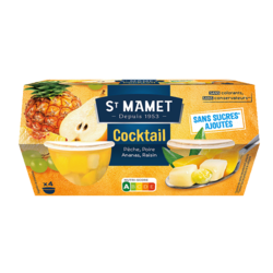 Coupelles Cocktail de Fruits 4x113g