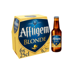 Affligem Blonde bière d'Abbaye 6x25cl 6.7°