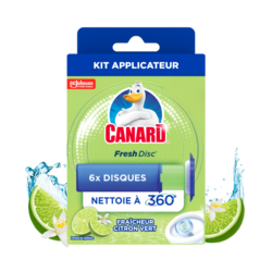 Kit applicateur Canard Fresh Disc Fraîcheur Citron Vert