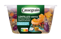 Lentilles - Touche de curry & Lait coco 250G