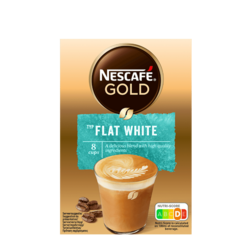 NESCAFE GOLD Flat White Sachet 100g