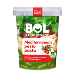 Mediterranean Pesto Pasta Veg Pot