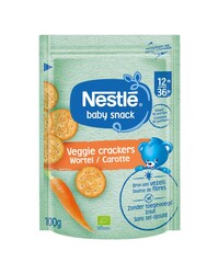 Nestlé Baby Snack – Veggie crackers carotte