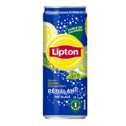 Lipton® Ice Tea Pétillant Citron Citron Vert 33 cl