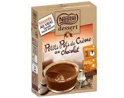 Préparation pour Petits Pots de Crème au chocolat