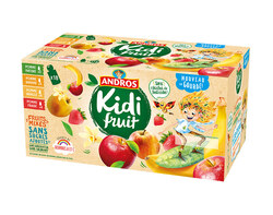 Pomme : Nature / Banane  / Vanille / Fraise 18x85g