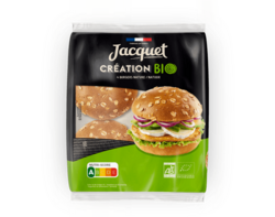 Création Burger BIO x4