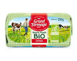 Beurre Moulé BIO Doux 250g