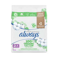 Always Cotton Long Plus x9