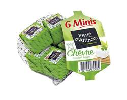 6 Minis Pavé d’Affinois Chèvre