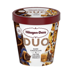 Dark Chocolate & Salted Caramel Crunch