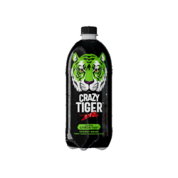 Crazy Tiger saveur citron vert - PET 1L