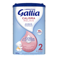 Laboratoire Gallia Calisma Relais 2ème âge 830g