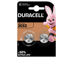 Duracell 2032 2 piles 