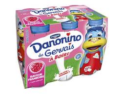 Danonino de Gervais à Boire saveur Framboise