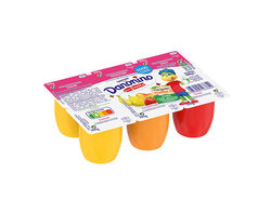 Maxi Fraise-Pêche-Poire-Banane 6x100g