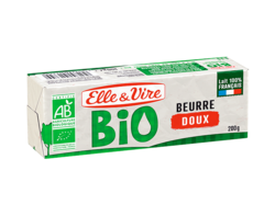 Elle & Vire Beurre Bio Doux 200g