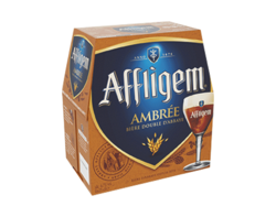 Affligem Ambrée bière d'abbaye 6x25cl 6.7°