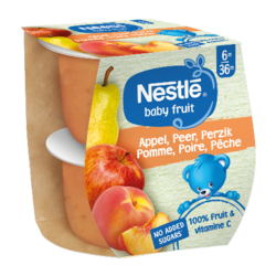 Nestlé Baby Fruit Appel Peer Perzik