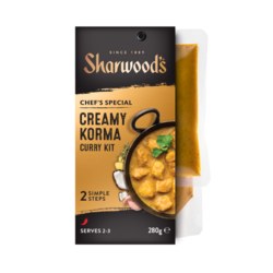 Sharwood's Korma Indian Curry Sauce Kit 280g