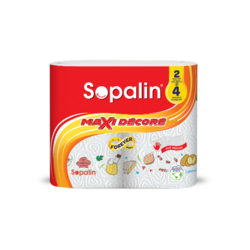 Sopalin Maxi Décoré 2 maxi rouleaux