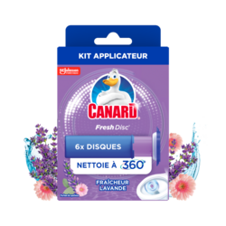 Kit applicateur Canard Fresh Disc Fraîcheur Lavande