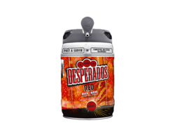 Desperados Red bière aromatisée tequila guarana Fût 5L 5.9°