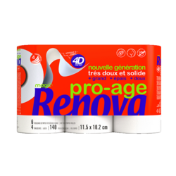 Papier toilette Renova Pro-Age 4D