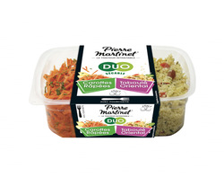 Duo Carottes Râpées et Taboulé Oriental 250g