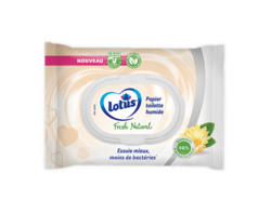 Lotus papier toilette humide FreshNatural