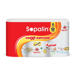 Sopalin Maxi Décoré 6 maxi rouleaux